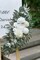 Set of 2 - Artificial Flower Swag for Wedding Welcome Signs Floral Decorations